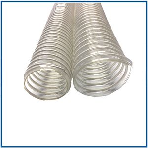 Manguera de conducto de PVC con Alambre Acero Espiral