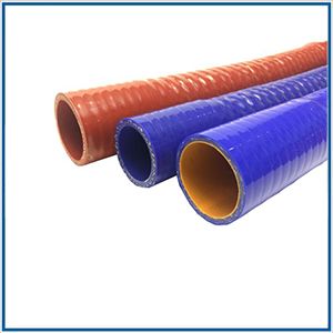 Manguera de silicona corrugada